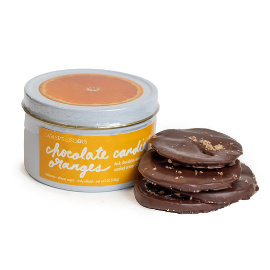 Chocolate Covered Candied Oranges