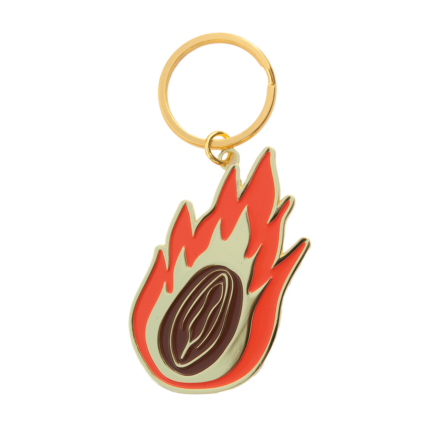 'I ♡ Furious Vulvas' Keychain