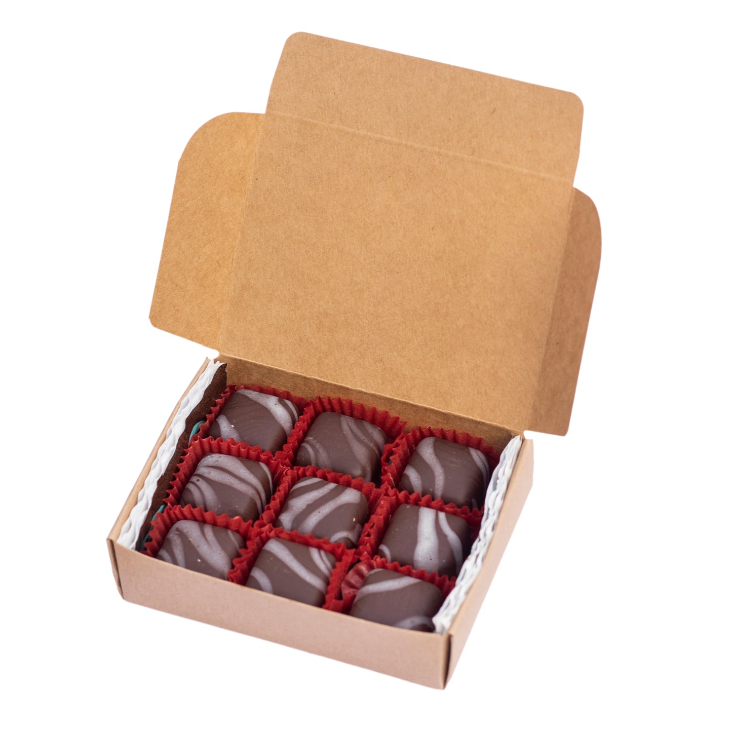 Cranberry Orange Caramels
