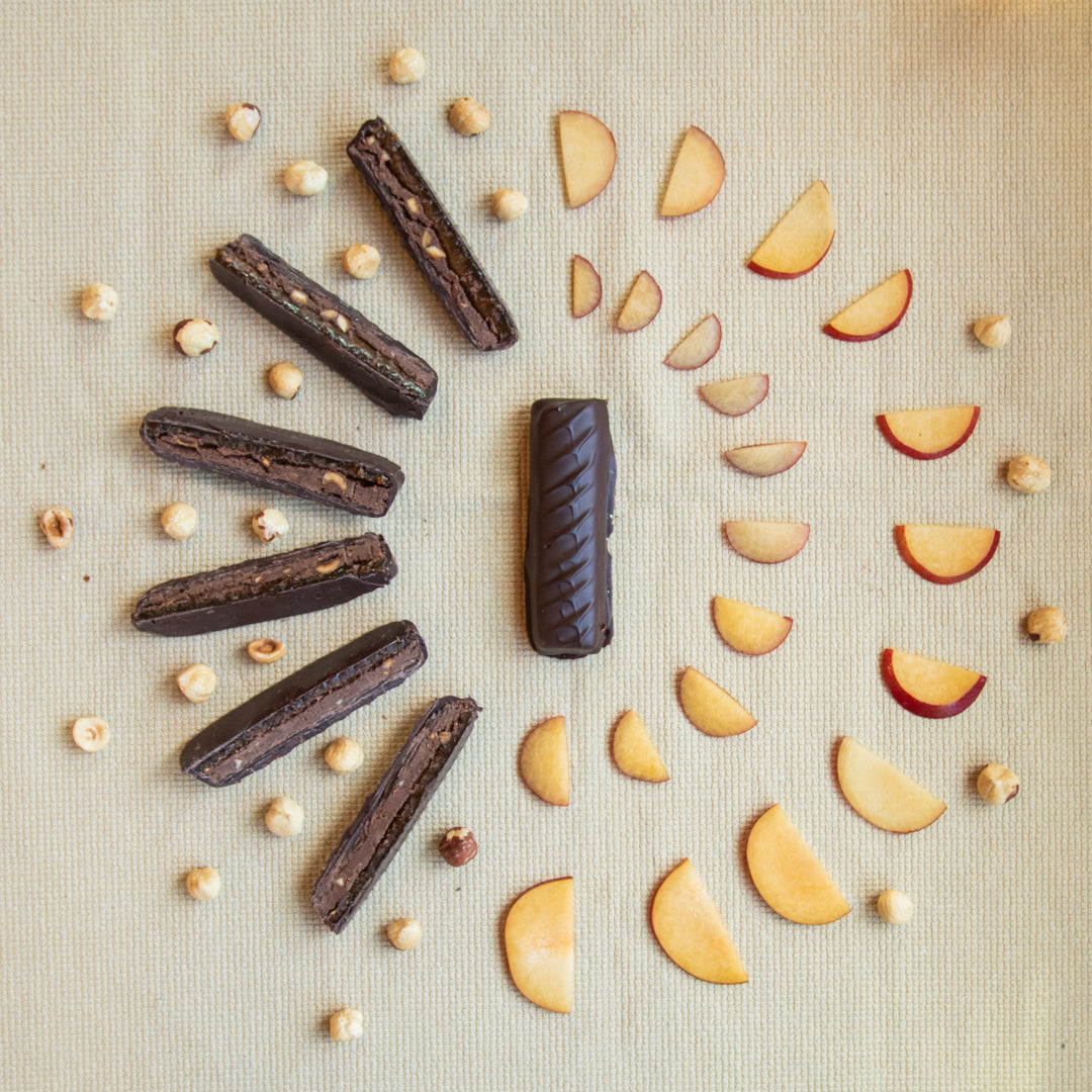 Hazelnut Sugar Plum Caramel Bar