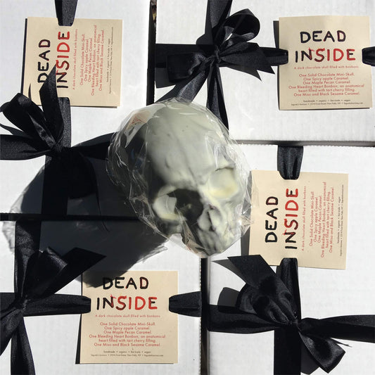 DEAD INSIDE Chocolate Skull